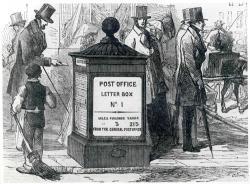 First Post Office Pillar Box