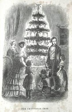 First Christmas Tree in Britain