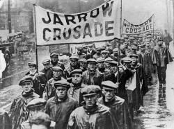 The Jarrow March begins