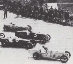 Britains 1st Grand Prix is held at Brooklands
