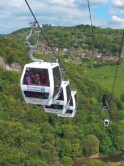 Heights of Abraham Cable Cars, Caverns & Hilltop Park, Matlock Bath, Derbyshire