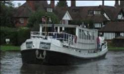 African Queen Hotel Boat, Mapledurham, Berkshire