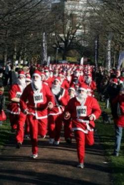 Santa Fun Run