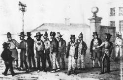 First convicts sent to Australia