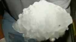 Giant Hailstone Hits Plumstead