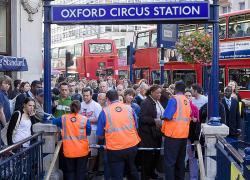 Oxford Circus Tube Fire