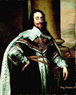 Charles I is buried