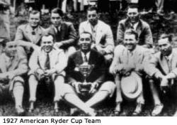 The First Ryder Cup